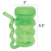 Rehabilitation Advantage Cup with Built-In Straw Handle, Green