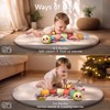 TUMAMA Caterpillar Sensory Toys,Infant Baby Stuffed Animal Activity Soft Toys