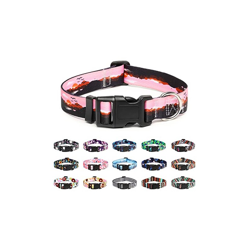 Mercano-Collar Ajustable para Perros: Patrones de diseño Especiales, Collar de
