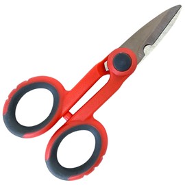 FiberShack - Fiber Optic Kevlar Scissors - Kevlar Shears for Precision Cutting of Fiber Optic Cable Jackets - Premium Network Scissors for a reliable addition to your Optical splicing tools kit