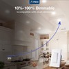 Amico 4 inch 5CCT LED Recessed Lighting 1 Pack, Dimmable,