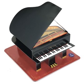 Sanrio P477 Light & Melody Piano Birthday Card