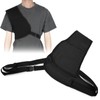 Gym Sports Shoulder Support Shockproof Comfortable Soft Protective Shoulder BraceBlack
