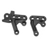 Motorcycle Foot Pegs Bracket Set Metal Construction Stable High Strength
