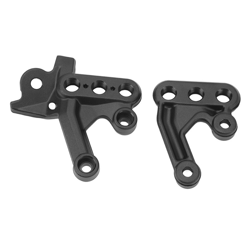Motorcycle Foot Pegs Bracket Set Metal Construction Stable High Strength