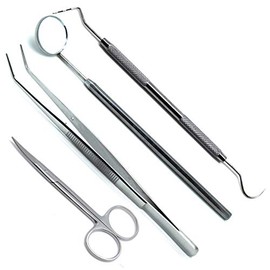 Dental Suture Removal Tray Setup Stainless Steel Premium Instruments Set of 4