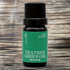 Nefera massage oil hair oil tea tree spot care green essential oil 2 units 10ml / 네페라 마사지오일 헤어오일 티트리 스팟 케어 그린 에센셜 오일 2개 10ml
