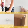 50Pcs Shelf Support Peg, Support Cabinet Shelf Pins, Clear Plastic