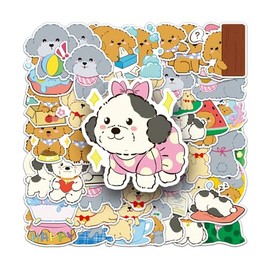 50 PCS Stickers for Teddy Bear Water Bottle|Vinyl Waterproof Sticker for Laptop Skateboard Phone Car Decals for Teens Adults for Party Favors Supplies Decor (Teddy Bear Stickers)