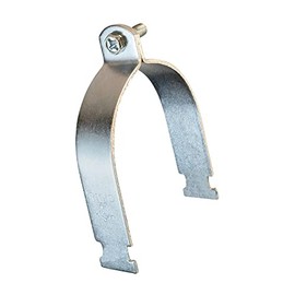 Highcraft DMTU-HF03 Strut Clamp Electro Galvanized Steel, for 3 in. Pipe, Chrome