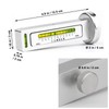 Universal Adjustable Magnetic Gauge Tool Camber Gauge Castor Strut Wheel