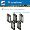250 Filing Strips Black Plastic 10 Bundles of 25 Pieces