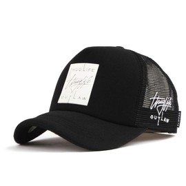 Thuglife Rubber Box Patch Sport Outdoor Kpop Mesh Baseball Cap Foam Trucker Hat