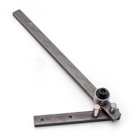 iDili Manual Bending Machine Reinforced Flat Iron Bender 1-10MM Iron/Steel/Copper Wire Angle Bender Fishing Hook Forming Tool