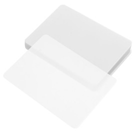 Tofficu 100sheets Laminating Film Thermal Laminating Pouches for Photos x Mil for Document and Display