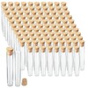 PEDOBALI 110 Pcs Glass Test Tubes with Cork Stoppers Lab
