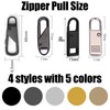 20 Pcs Replacement Metal Zipper Pulls Removable Zipper Pull Tab