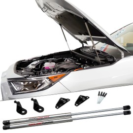 Redline Tuning 21-27017-03 Hood QuickLIFT Elite System Compatible with Toyota RAV4 & Venza 2019+ (Stainless Steel Struts, Black Hardware)