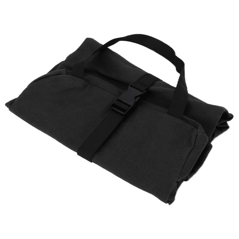 Tool Storage Bag Canvas Foldable Zipper Design Lightweight and Durable