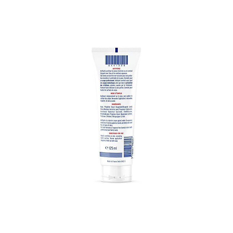 Anthydro Barrier Cream Hydrophobic Anti-Water 125 ml