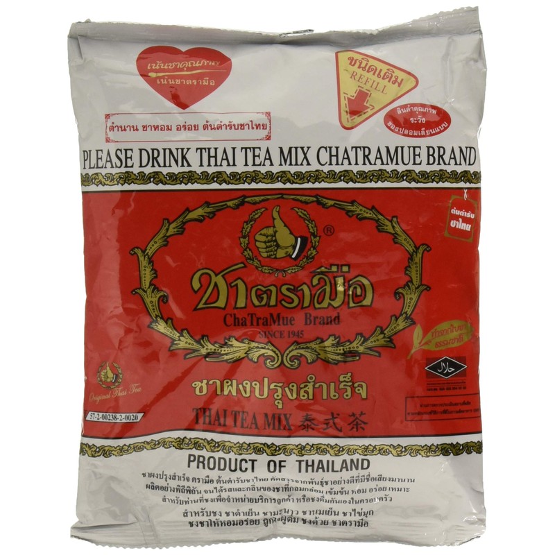 Number-One ChaTraMue Original Thai Iced Tea Mix 400g Bag, Pack