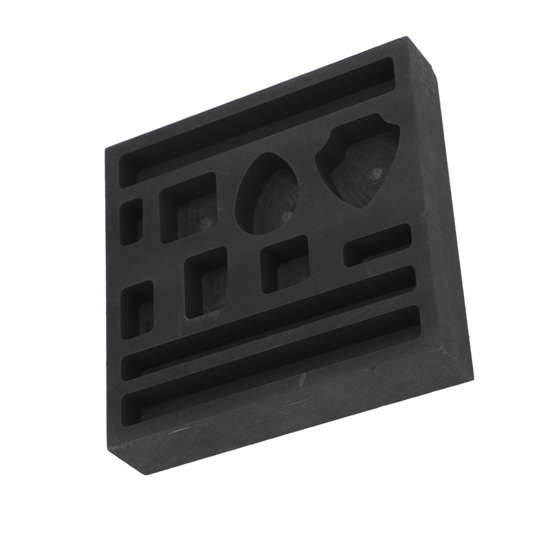 Graphite Ingot Mold for Metal Casting 11 Holes Easy Demoulding