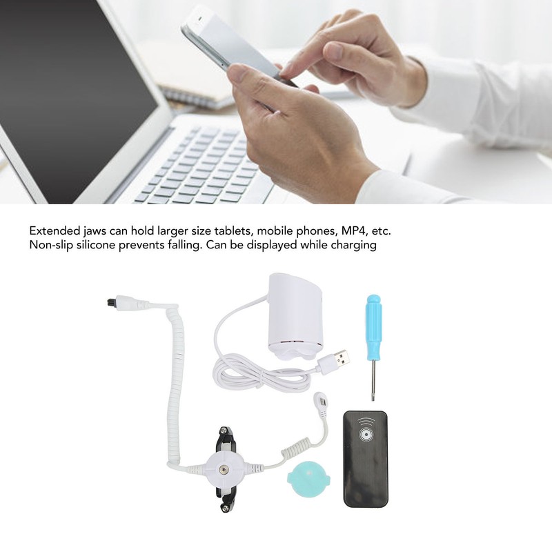 Anti Theft Cell Phone Display Stand 95‑120dB Security Alarm Fast