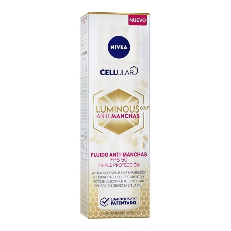 Nivea Fluido Facial Nivea Cellular Luminous630 Anti Manchas Fps50