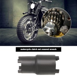 EMSea Clutch Lock Nut Spanner 20/24mm Lock Nut Wrench Socket Maintenance Tool for Motorcycle All-Terrain Off-Road Vehicle Pit Bike for Crf 600rr 450r 250l Grom Clutch Tool Auto Repair
