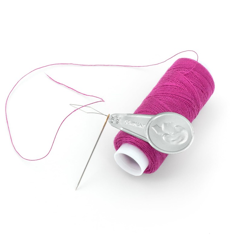 100 x Classic Metal Needle Threader for Sewing Machine and