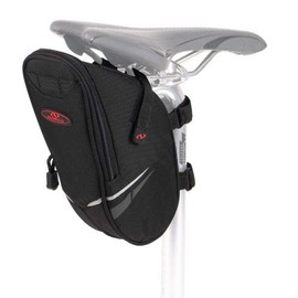 Norco Fahrradtasche Utah Satteltasche, Schwarz, 25 x 12 x 8 cm, 1.5 Liter