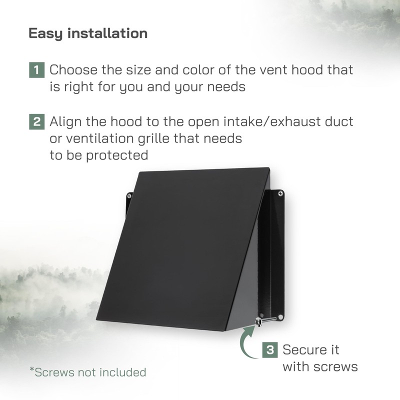 Vent Systems 150 x 150 mm / 6" x 6"