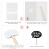 10pcs Blank Photo Booth Props, Mini Photo Booth Blank Signs,