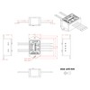 DPST 1NO 1NC 8Amp Latching Relay Module (DC 12V)