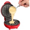 Nostalgia MWF5AQ MyMini Personal Electric Waffle Maker, Hash browns, French
