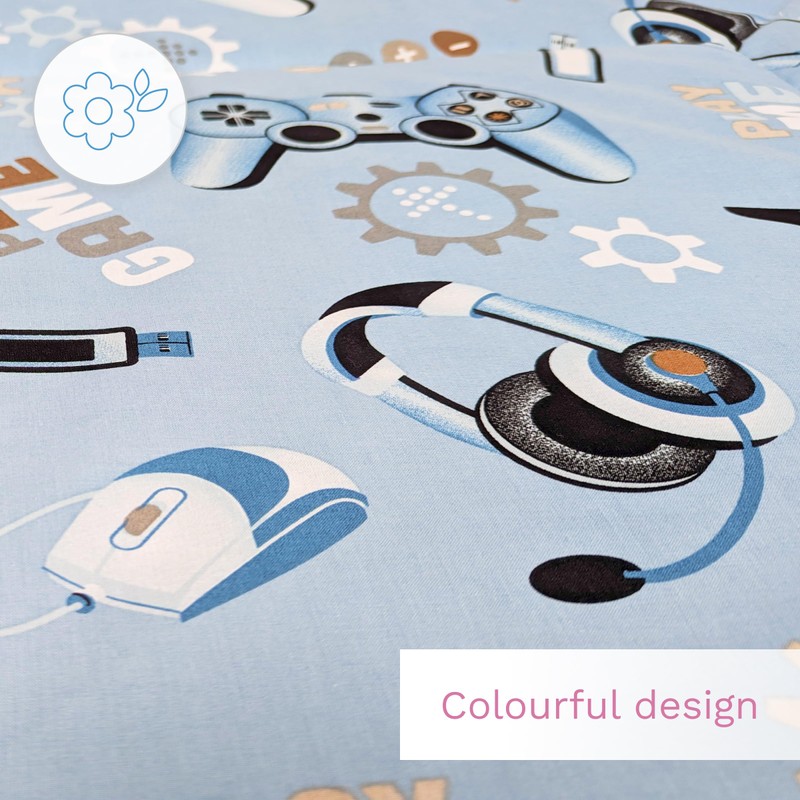 2 Piece Baby Kids Bedding Set 120x90 cm Duvet Cover