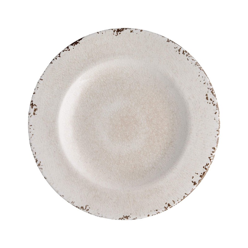 UPware 12-Piece Melamine Dinnerware Set, Includes Dinner Plates, Salad Plates,
