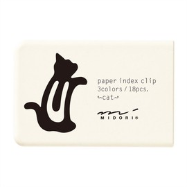 Midori Index Clip, Cat, 3 Color Assorted (43235006)