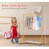 SLEEPING LAMB Baby Clothing Rack, Small Kids Clothes Rack with