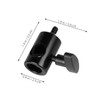 KOMBIUDA Tripod Flashlight Adapter Screw Camera Stand Adapter for Fill