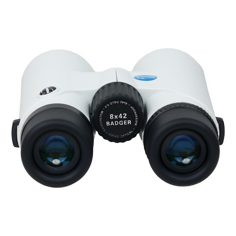 Viking Badger 8x42 Waterproof Binoculars - White