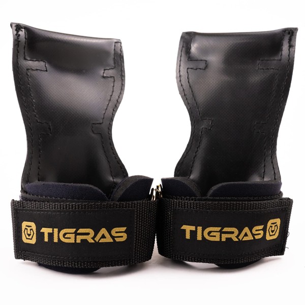 TIGRAS Power Grip Pro [Recommended by Top Bodybuilders] Training, Unisex, Left and Right Set, Genuine Product (M)