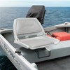 ERGOSEAT Folding Boat Seat Padded Folding Boat Chair with Backrest