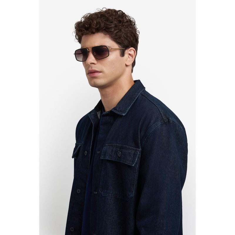 Carrera Men's 338/S Sunglasses, Matte Black, 58/18/145