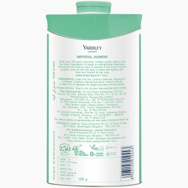 Yardley London Perfumed Talc Jasmine 100g