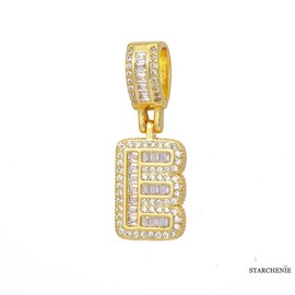 STARCHENIE 14K Gold Plated Diamond Initials Necklaces, Alphabet Pendant Letter A to Z Necklaces for Women man with Gift Box | Adjustable Chain, Minimalist, Tiny Dainty Alphabet Choker Necklaces:_E