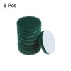 sourcing map 8pcs Drill Power Brush 4 Inch Tile Scrubber