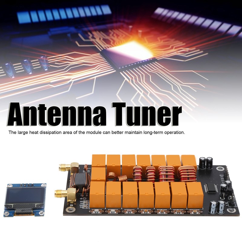 Antenna Tuner Board with Screen Finished Version DIY Kits Tester