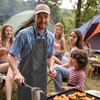 TTSTOIEE Grembiule da Barbecue, Grembiule impermeabile with 5 pockets, machine