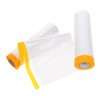 Gadpiparty Window Insulation Film 2 Rolls Draft Stopper Frosted Sticker